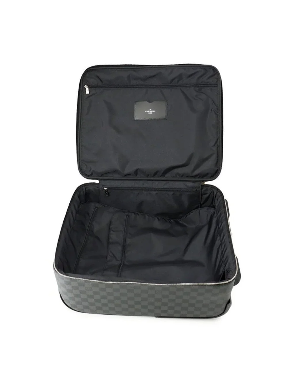 Louis Vuitton Carry Case Damier Graphite Pegase 45 Suitcase Black Travel